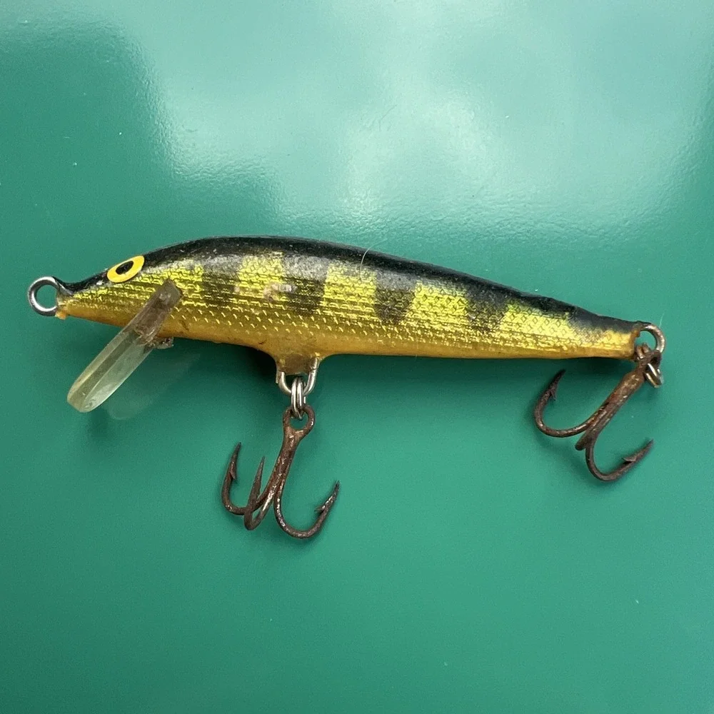 Vintage Rapala Crankbait Lures, Set Of 4